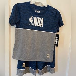NBA Short Sleeve Shirt and Shorts Set Boy Size 5/6